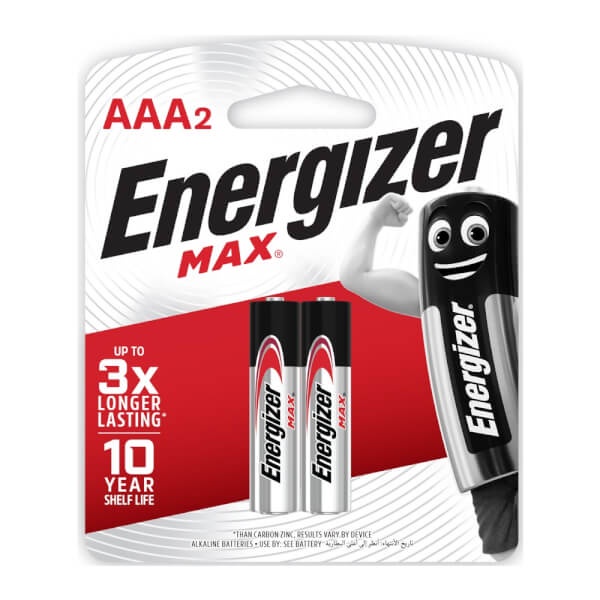SỈ Vỉ 2 viên Pin Energizer AA và AAA MAX LR6 (Pin tiểu) - Pin Alkaline - Pin Kiềm 2A và 3A