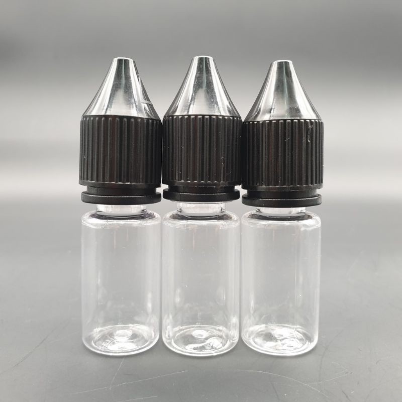 Lọ Triết Mực 5ml ,10ml nhựa màu trắng trong suốt