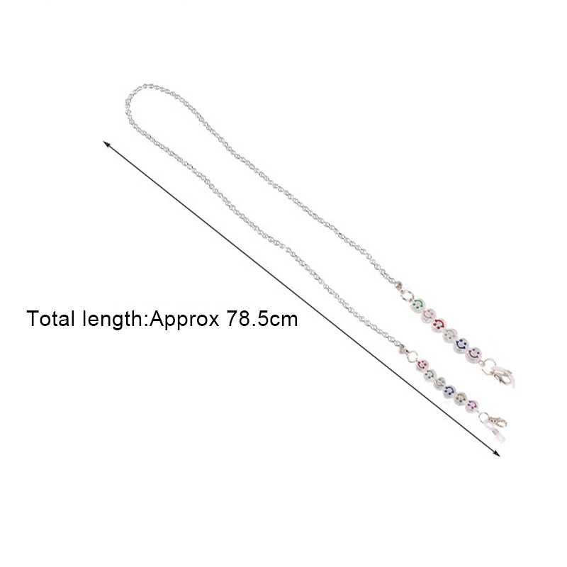Dây đeo mắt kính chống thất lạc hình mặt cười dễ thương