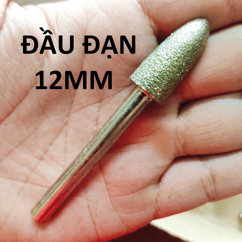 Mũi mài đá kim cương, đủ size, đủ hình, cán 6mm