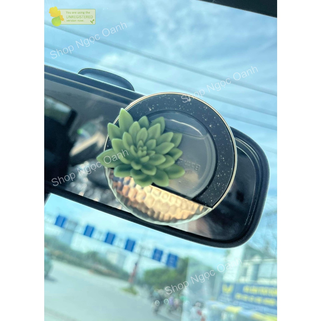 Kẹp khe gió điều hòa ô tô, kẹp đựng tinh dầu xe hơi BBW