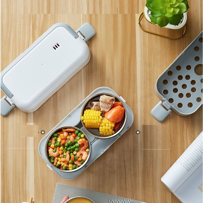 Hộp cơm giữ nhiệt lõi inox 1 tầng - 2 tầng Lunch Box