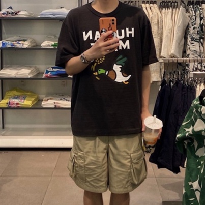 ⚡️[Mirror Quality] - Áo Tee Human Made x Kaws T-Shirt Logo 03, Áo thun Human Made Kaws cotton