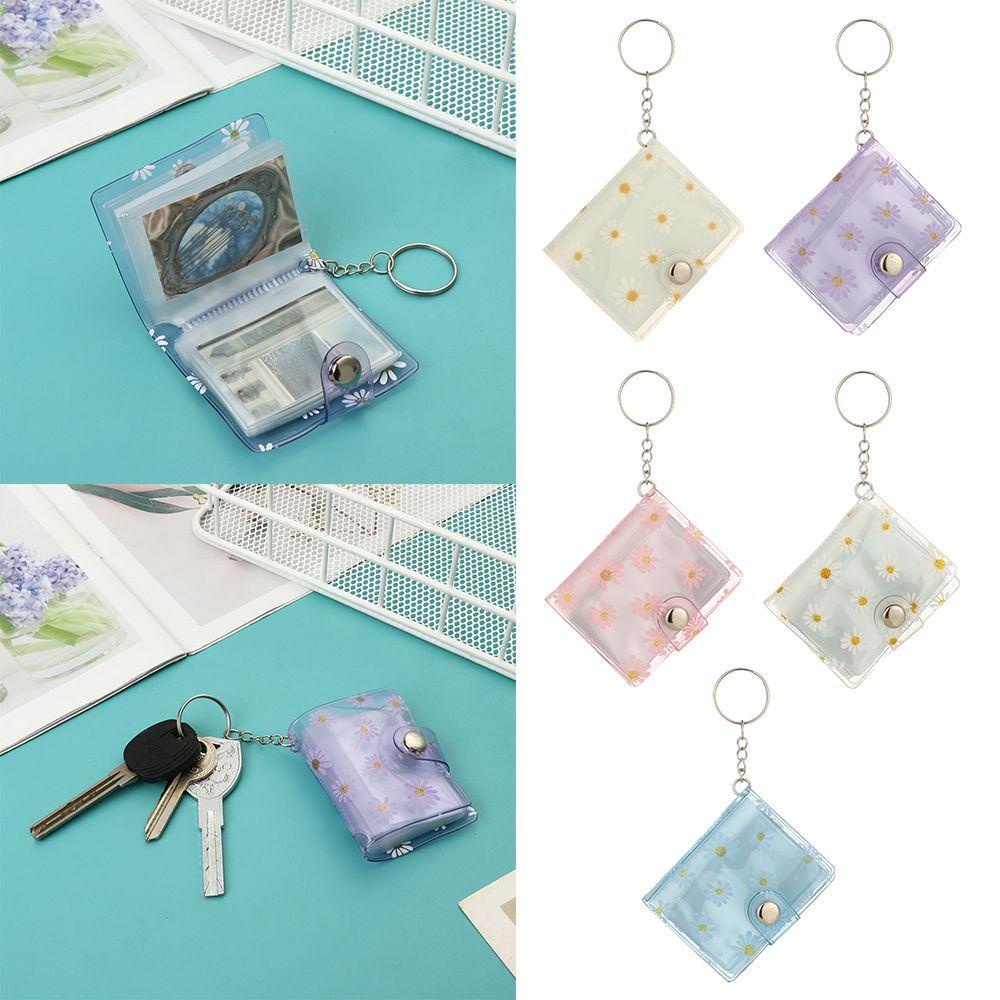 GOGOUP Album Đựng Ảnh 2 inch 20 Ngăn Kèm Móc Khóa Xinh Xắn