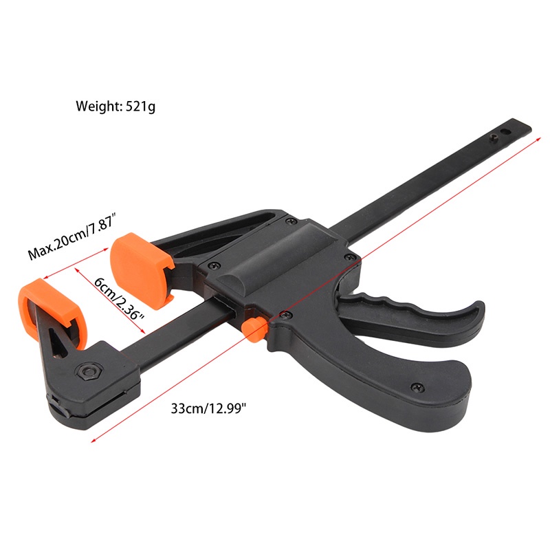 Kẹp Gỗ 8 Inch Tháo Gỡ Nhanh Chuyên Dụng