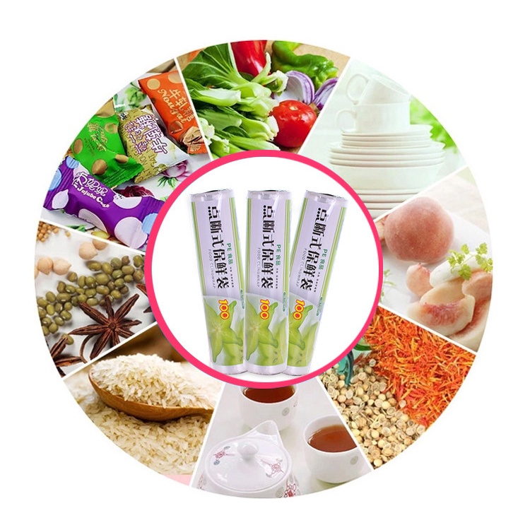 Túi thực phẩm, túi đựng thực phẩm kích thước 20x30cm 100 cái 1 cuộn