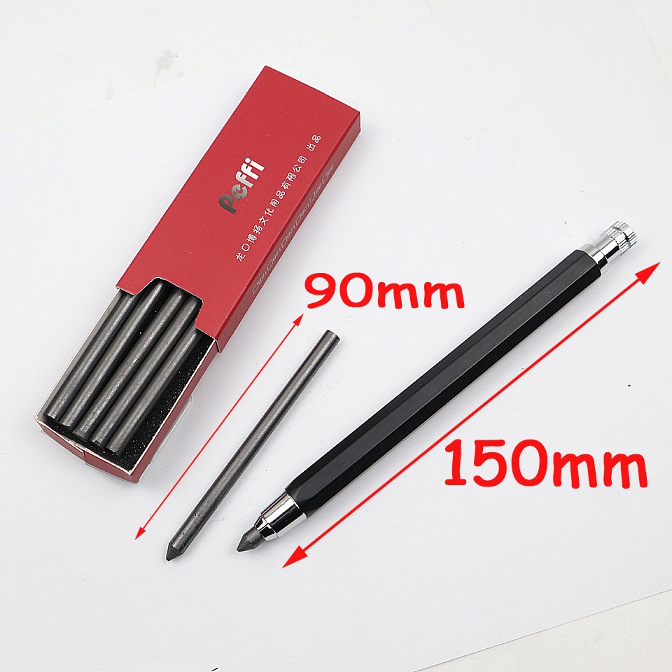 Bút chì bấm tự động 5.6mm HB/2B/4B/6B/8B