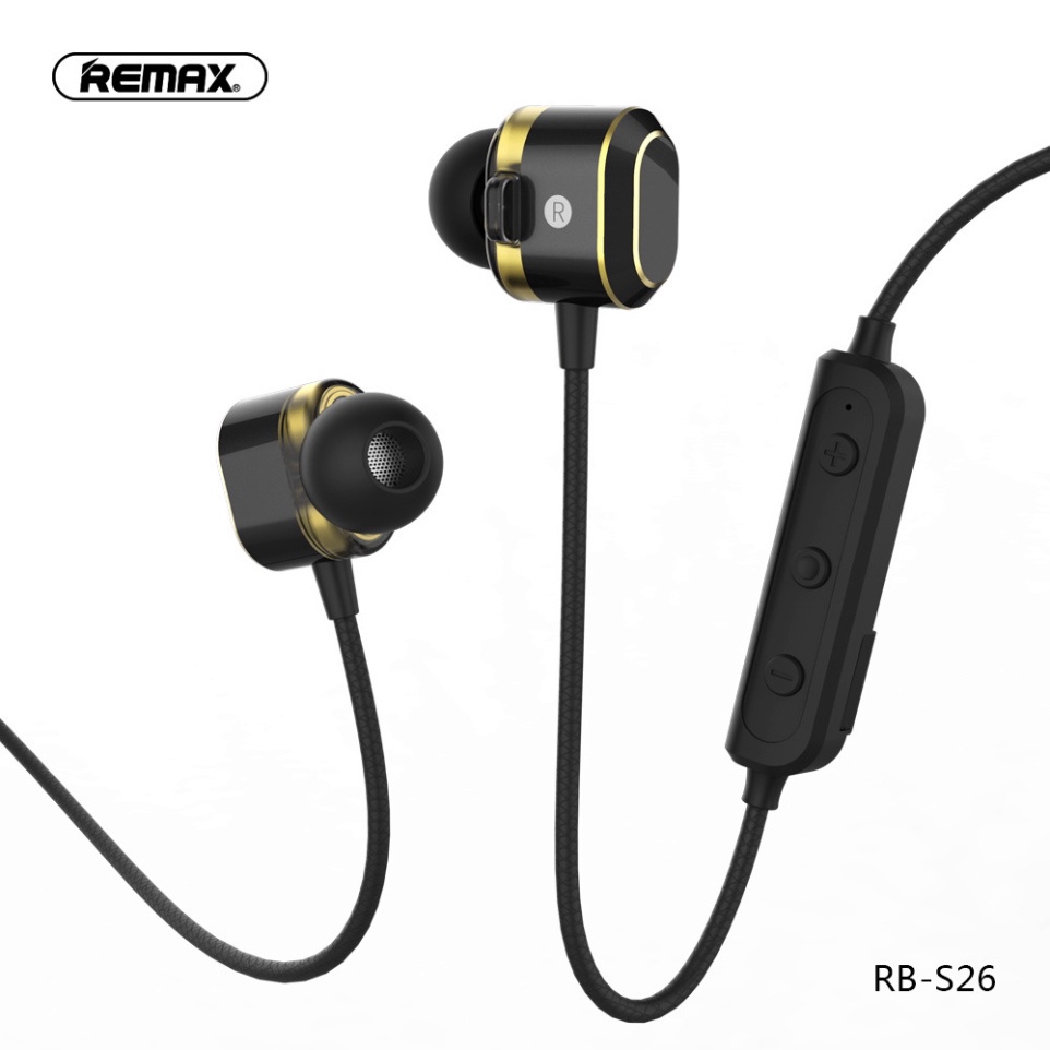 Sale 73% Tai nghe không dây nhét tai Bluetooth 5.0 Remax RB-S26, black Giá gốc 412000đ - 6G117-1