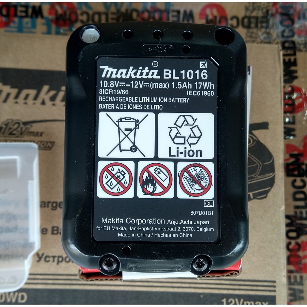 Pin 12v Makita BL1016/BL1021/BL1041