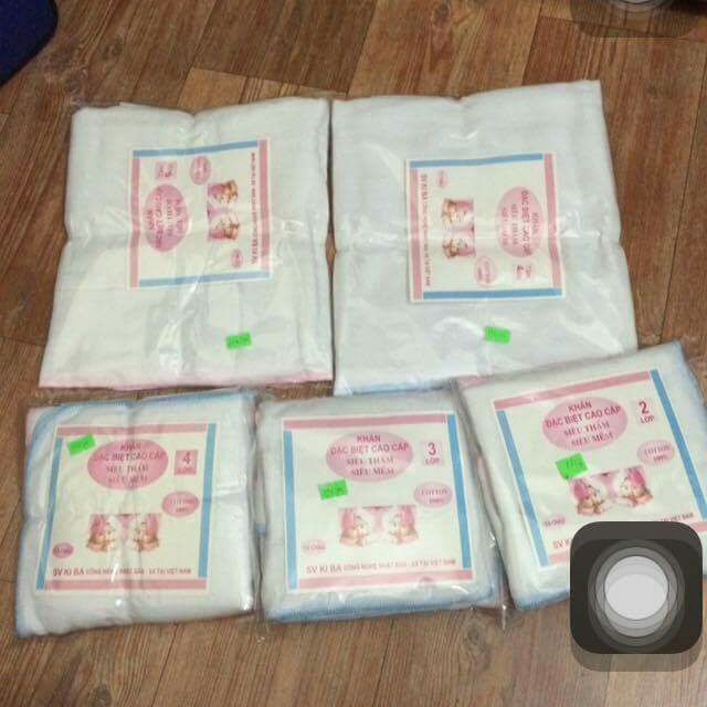 Compo khăn tắm cho bé