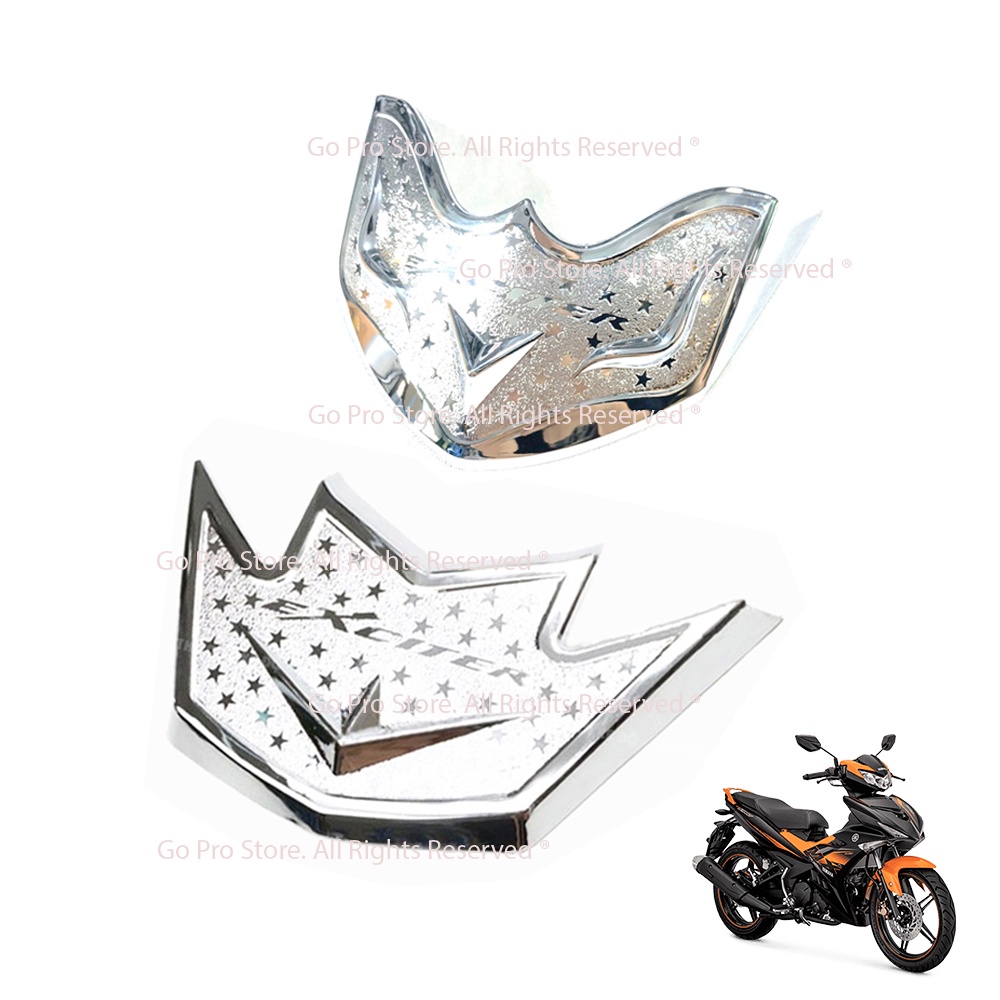 Ốp Mỏ &amp; Đuôi Dè EXCITER 150cc Nhựa Xi