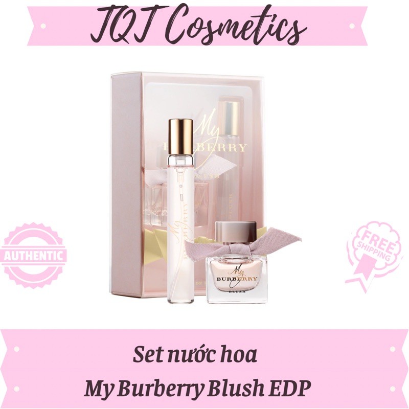 Gift set nước hoa My Burberry Blush EDP