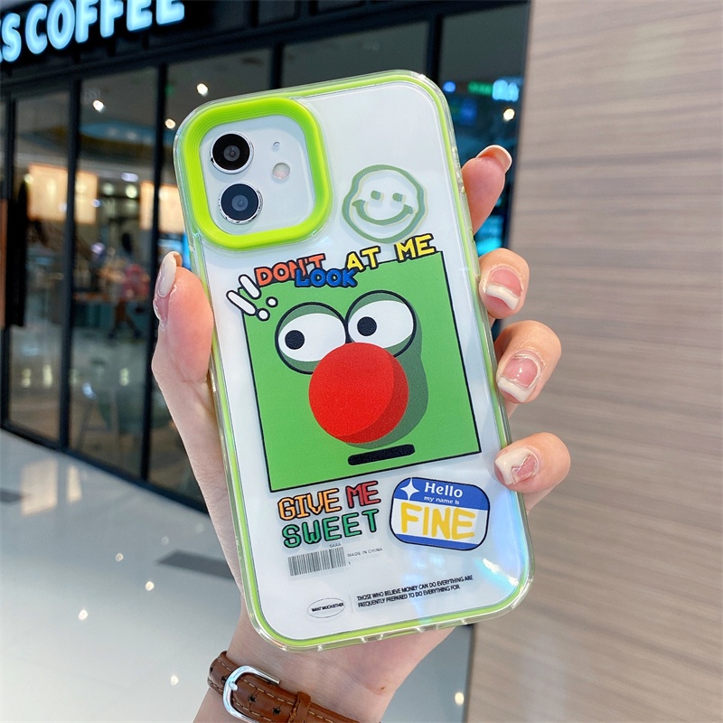 Ốp Điện Thoại TPU Mềm Trong Suốt In Hình Hoạt Hình Cho iPhone 13 12 11 Pro Max XS Max XR X 8 7 Plus