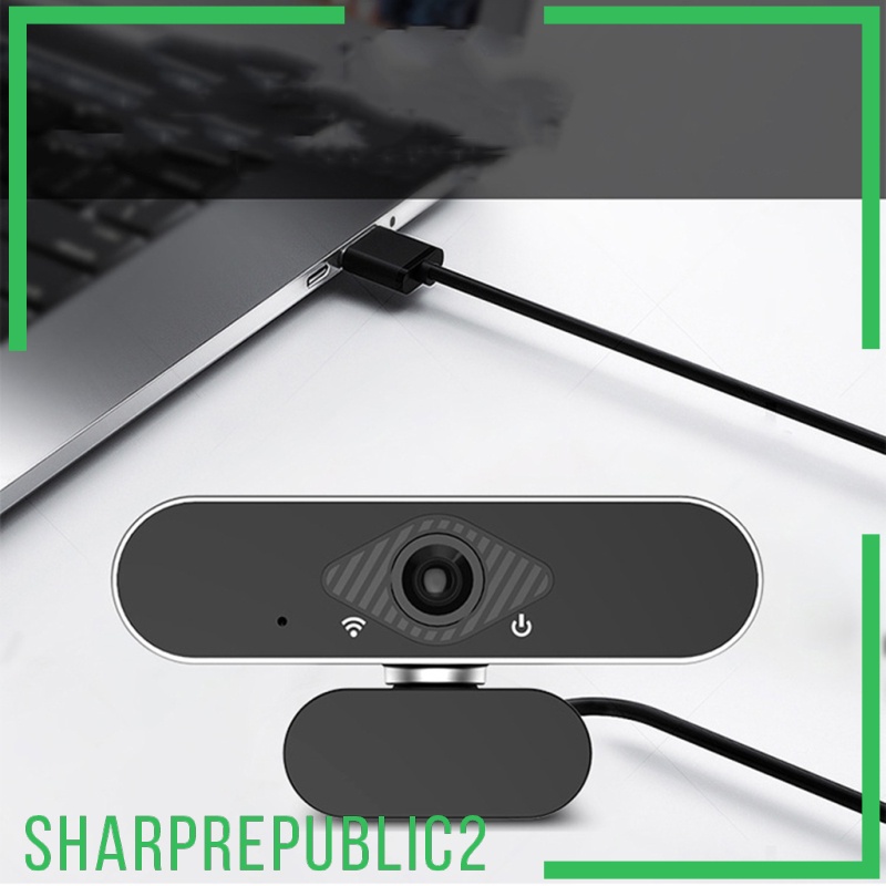 Camera Kỹ Thuật Số Sharprepublic2 1080p Tích Hợp Mic Cho Máy Tính | BigBuy360 - bigbuy360.vn