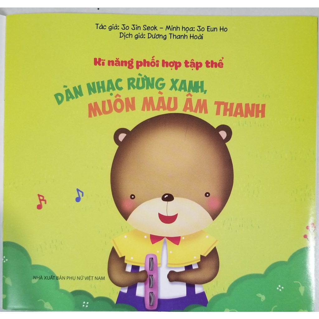 Sách- Kĩ Năng Phối Hợp Tập Thể- Dàn Nhạc Rừng Xanh, Muôn Màu Âm Thanh