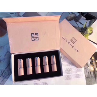 [Hàng mới về] Set 5 son môi Givenchy  nhiều màu sắc thời trang