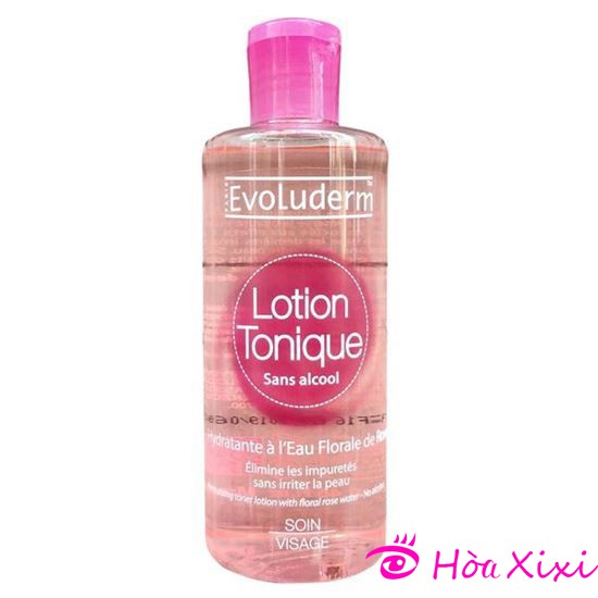 [Có Bill] Nước hoa hồng giữ ẩm Evoluderm Lotion Tonique Sans Alcool 250ml