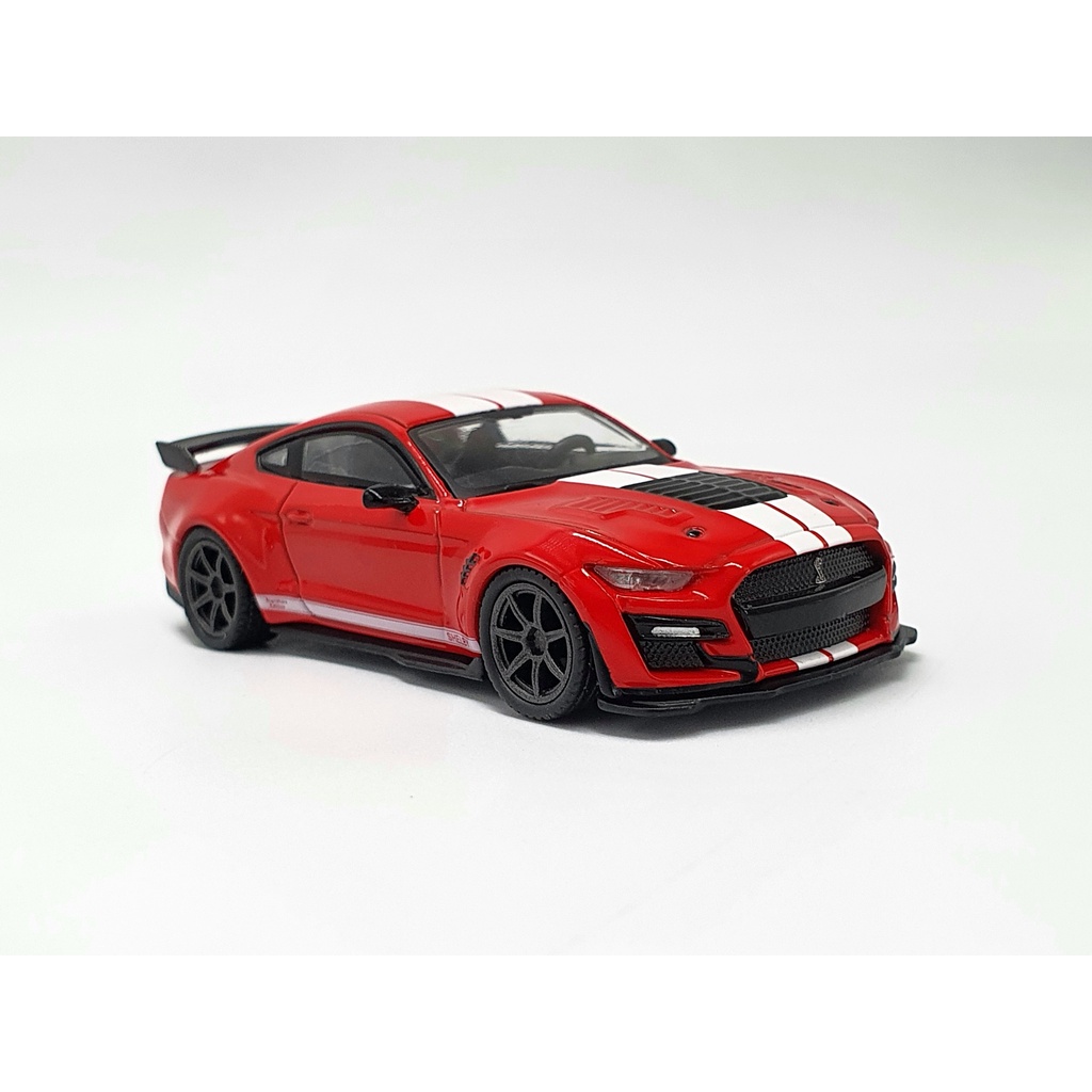Xe Mô Hình Ford Shelby GT500 SE Widebody Ford Race Red LHD 1:64 MiniGT