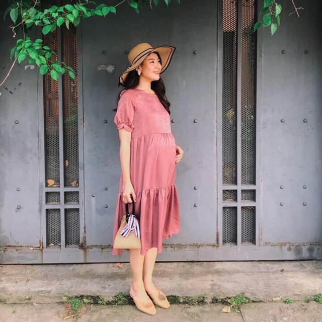 váy baby doll cho mẹ bầu siêu xinh | BigBuy360 - bigbuy360.vn