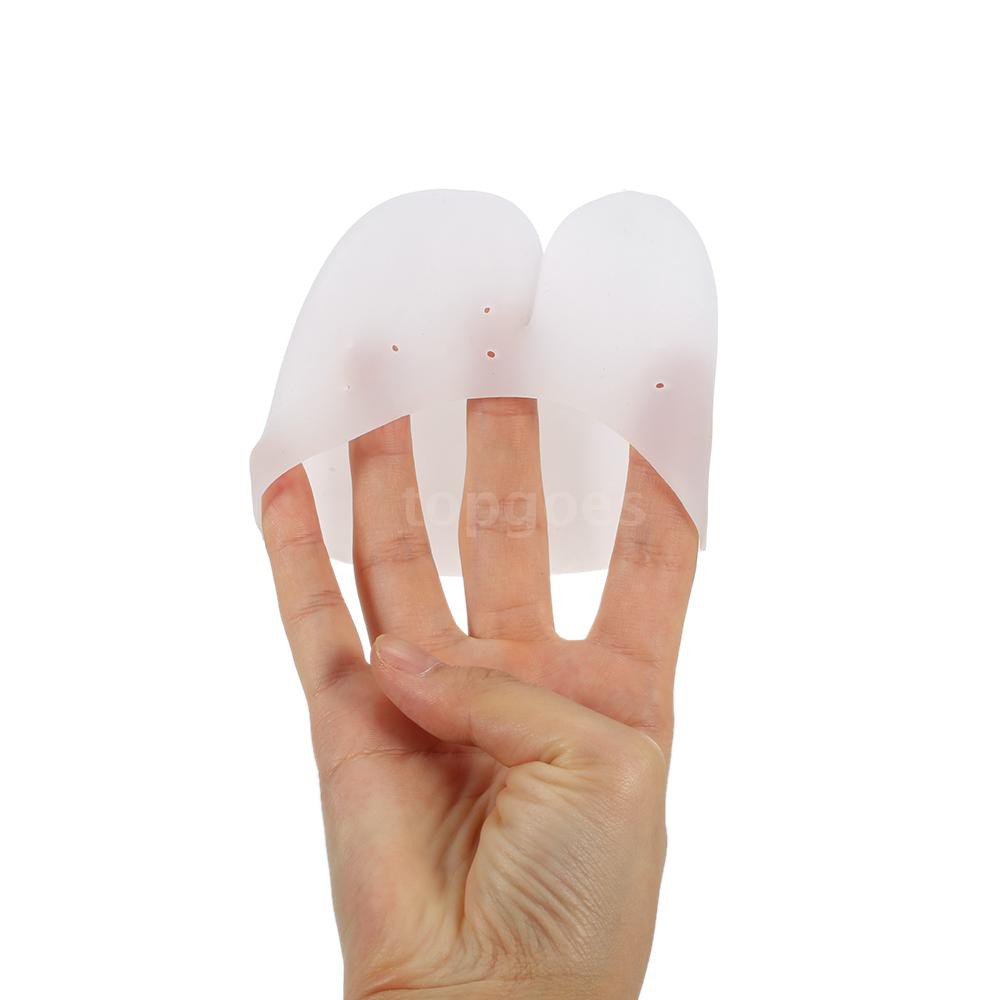 [Hàng mới về] 1 cặp đệm gel silicone mềm bảo vệ ngón chân khi múa ba lê hay mang giày cao gót