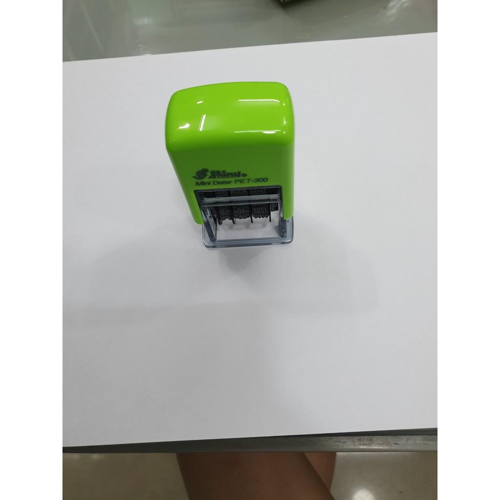 Dấu đóng ngày tháng năm liền mực Shiny S300 Dater Stamp ( cao 3mm)