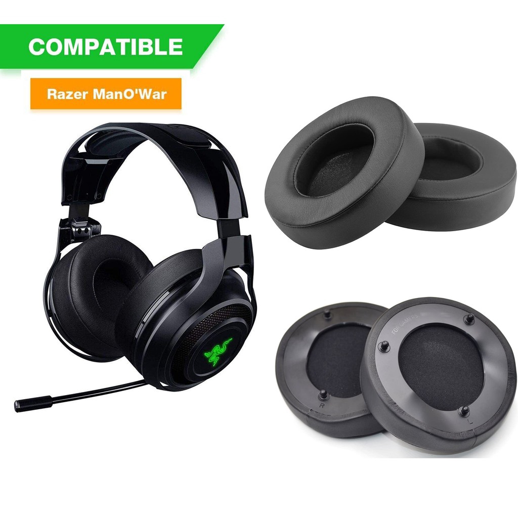 Cặp Đệm Tai Thay Thế Cho Tai Nghe Razer Mano 'War 7.1 / Overwatch