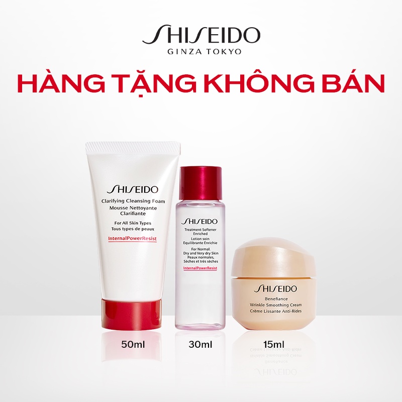 [Hàng tặng không bán] Cho sản phẩm Shiseido Benefiance Wrinkle Smoothing Eye Cream 15ml | BigBuy360 - bigbuy360.vn