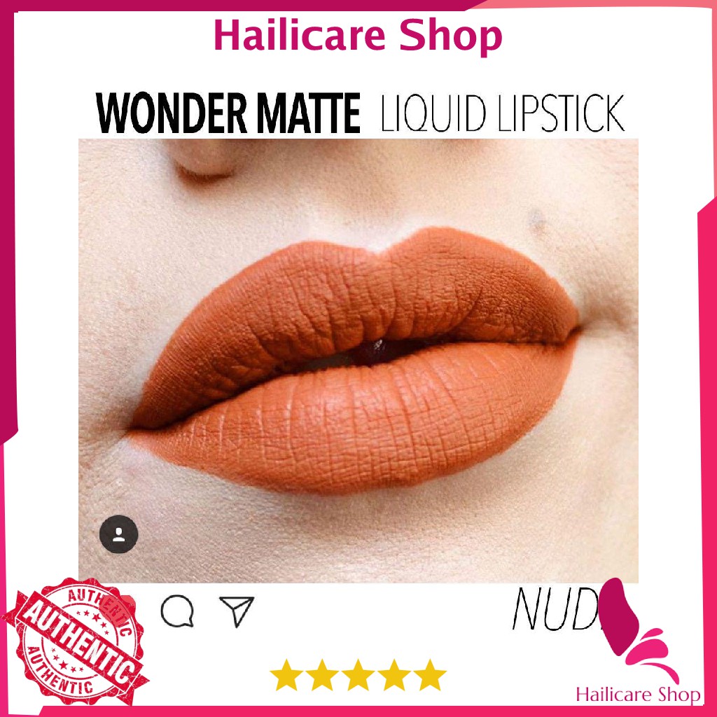 [Nhập Mỹ] Son AOA Wonder Matte Liquid Lipstick Hero/ Bombshell/ Nude