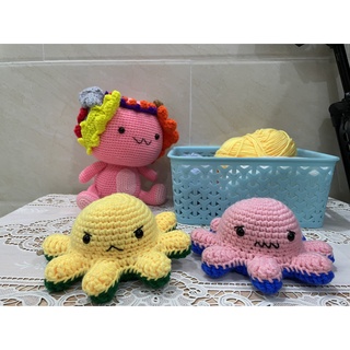 Bạch Tuộc Cảm Xúc Bằng Len [Handmade]