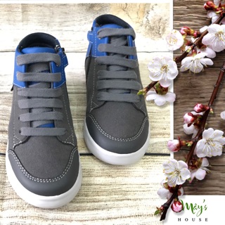 [☘️GEOX®☘️]-GIÀY BỐT BÉ TRAI - Dương xám