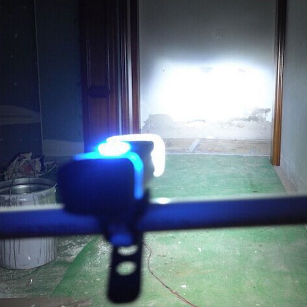 Đèn trước xe đạp machfally sạc USB màu bạc