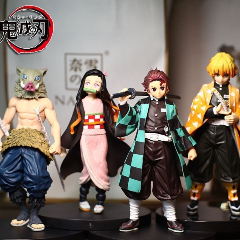 Demon Slayer Mô Hình Nhân Vật Anime Kamado Tanjirou Agatsuma Zenitsu