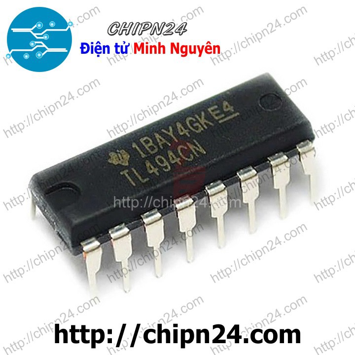 [1 CON] IC TL494 DIP-16 (Hàng Tốt) (TL494CN 494)