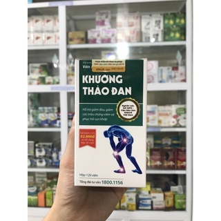 Khương thảo đan hộp 30 viên và 120 viên