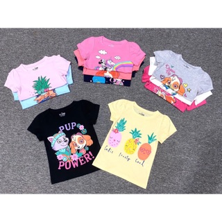 Áo thun xuất khẩu cho bé gái 1-5t