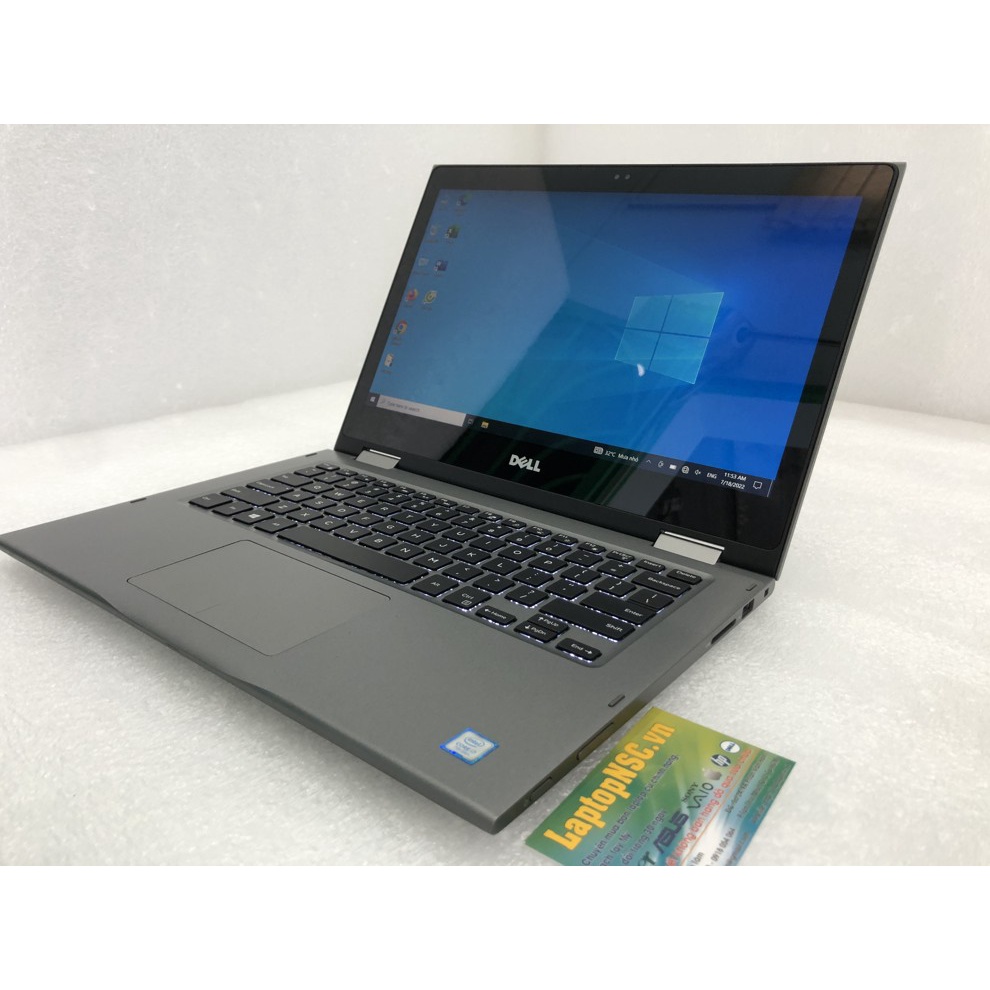 Laptop Dell Inspiron 5378 Core i7 thế hệ 7 màn hình 13-inch cảm ứng gập 360 độ
