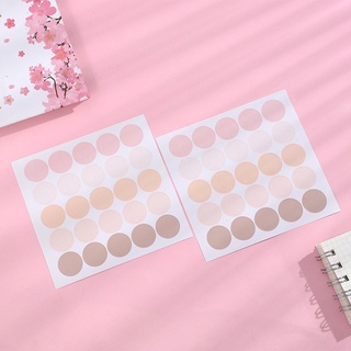 Sticker chấm tròn dùng trang trí sổ tay