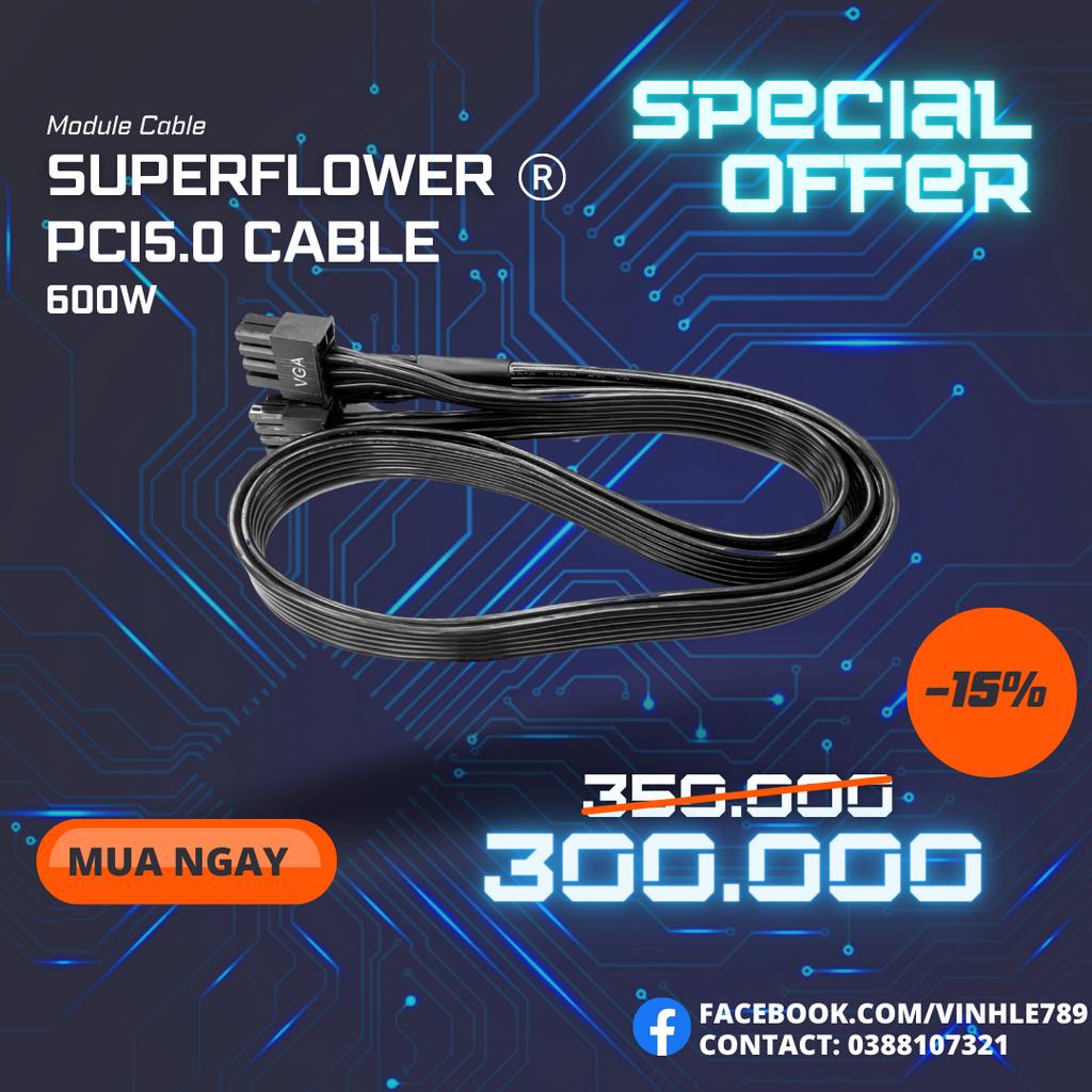 SUPERFLOWER PCIe 5.0 CABLE MODULE [NEW]