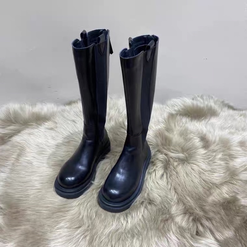 Giày bốt đùi nữ đế bánh mì cá tính Eudora899 BĐ30