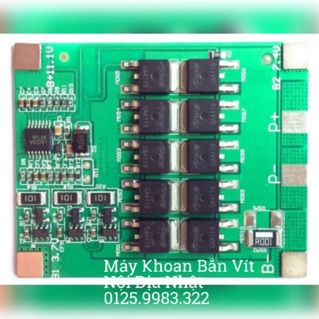 Mạch Sạc 3s Và Bảo Vệ Pin 30a