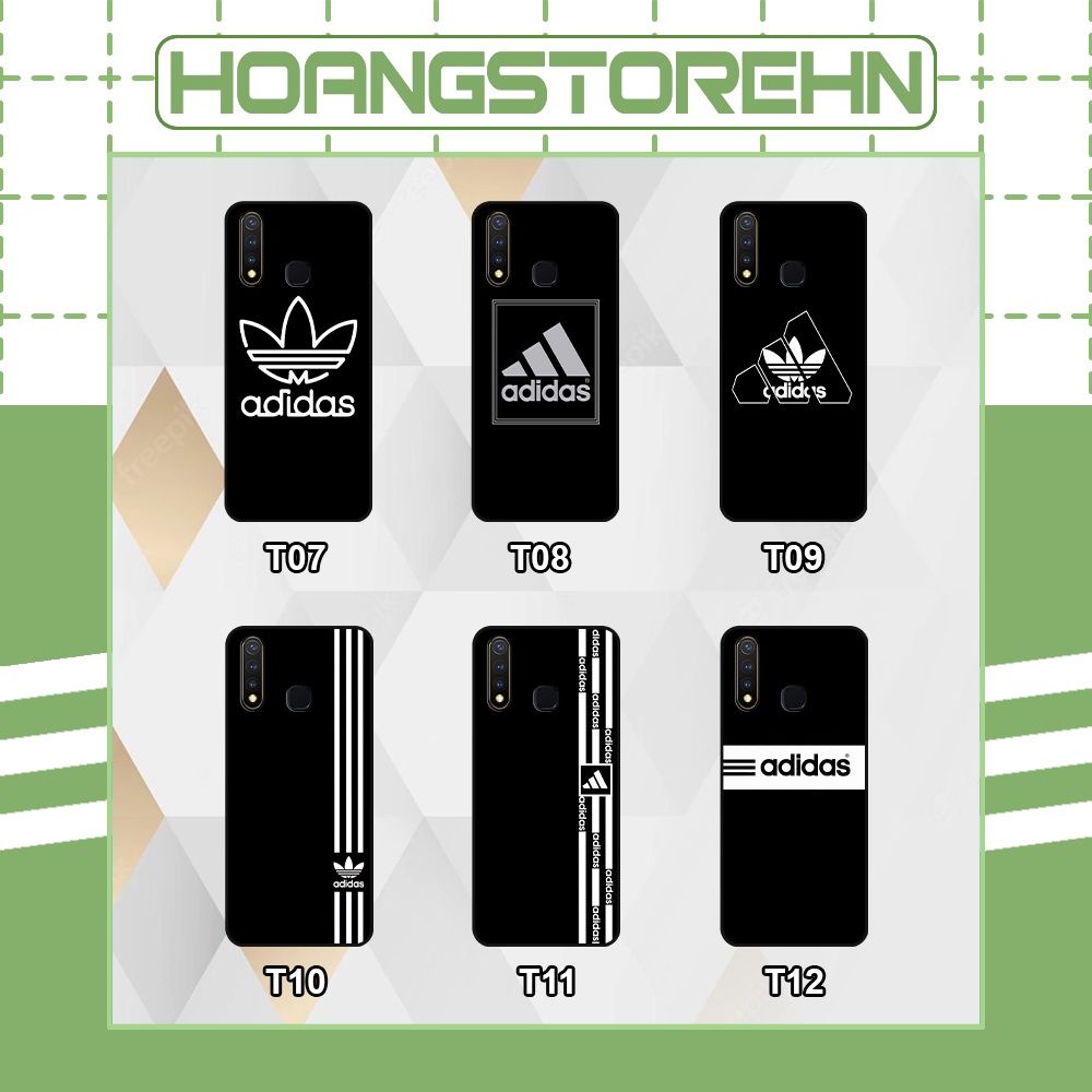 Ốp Vivo Y19 / U3 in hình thương hiệu a.d.i.d.a.s siêu đẹp (T07 - T12)