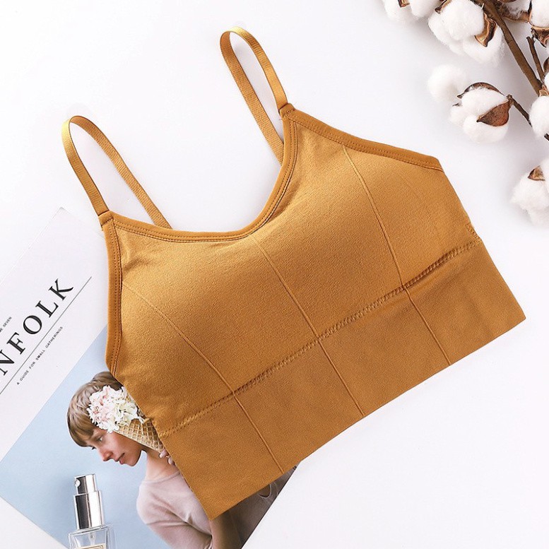 Áo Gym Yoga Tập Thể Thao Bra Không Gọng Có Đệm Chắc Chắn Thoải Mái Co Dãn Tốt (AT19)