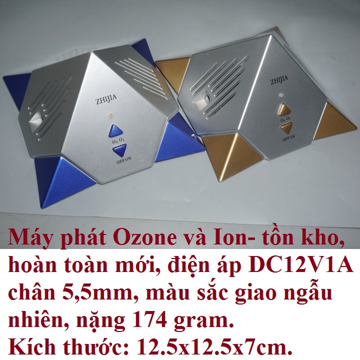Máy tạo Ion âm, Ozone khử khuẩn, xông tinh dầu, phun sương tạo ẩm