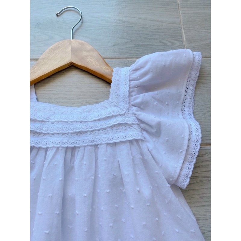 Váy bé gái - Váy trắng thiên thần