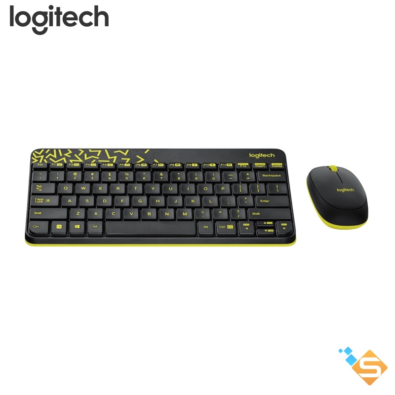 Bộ bàn phím chuột không dây Logitech MK240 Nano - Không dây 2.4Ghz - Hàng Chính Hãng - Bảo Hành 3 Năm