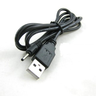 Cable sạc USB ra jack đầu tròn 2.5mm