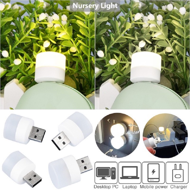 Đèn LED USB Mini 5V Bảo Vệ Mắt Cho Phòng Ngủ