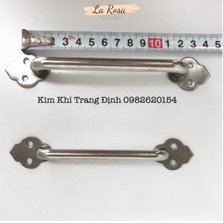 Tay tủ inox đặc hoa văn