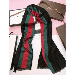 Khăn choàng cao cấp #gucci full hộp + túi + thẻ + giấy kiểm định sang chảnh