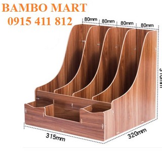 Kệ để bàn gỗ